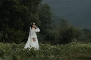 Nevěsta - svatba v přírodě, Hoi An, Vietnam