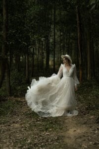 Nevěsta - svatba v přírodě, Hoi An, Vietnam