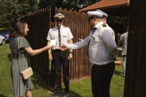 Přípravy - svatba ve svatební stodole Most