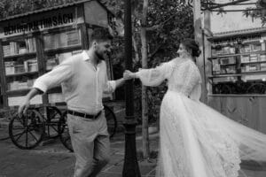 Novomanželé - svatba v Hoi An, Vietnam