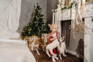 Lifestyle, rodinná Vánoční fotografie - Chomutov