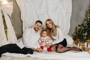 Lifestyle, rodinná Vánoční fotografie - Chomutov